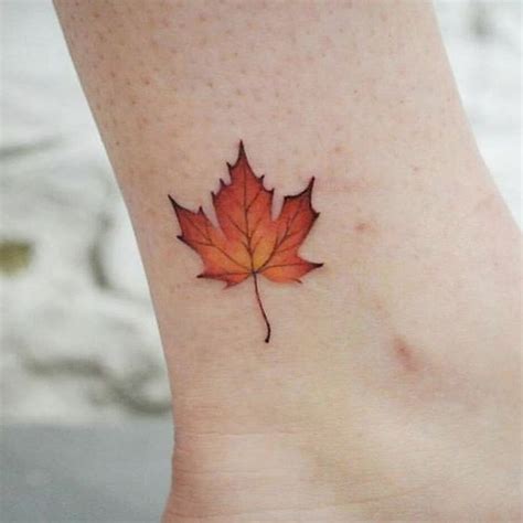 Maple Leaf Tattoo Meaning And Ideas For Men And Women 🍁