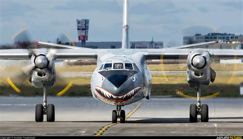 UR-CSK - Eleron Antonov An-26 (all models) at Warsaw - Frederic Chopin ...