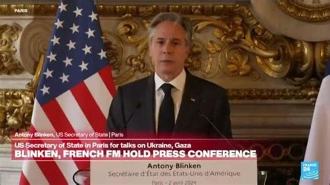 REPLAY: US Secretary of State, French Foreign Minister hold press ...