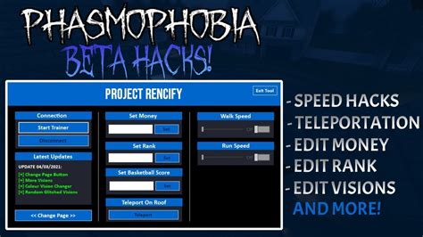 *NEW* Phasmophobia Trainer +35 Cheats (Reveal Ghost Type, Ghost Location, Force Hunt, & More ...