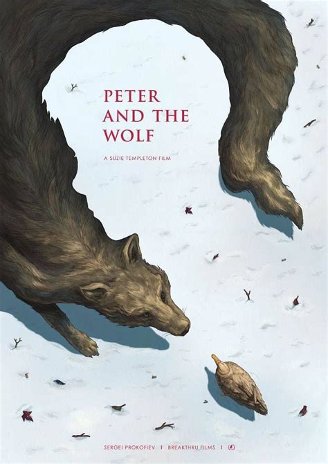 Peter and the Wolf - Poster Illustration Design Graphique, Art ...