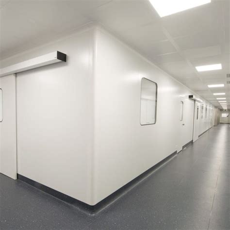 Modular clean room walls and partitions - Nicomac Europe