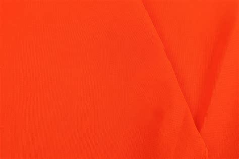 Custom FLUORESCENT ORANGE TRICOT EN20471 FABRIC Suppliers, Company ...