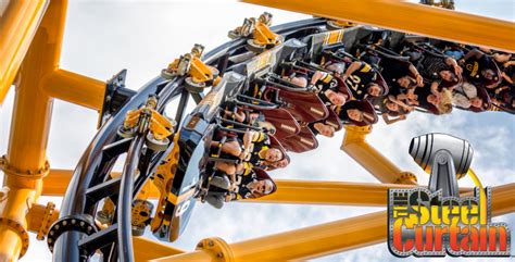 The Steel Curtain Steelers-inspired coaster now open at Kennywood Park