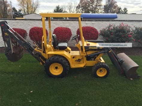 Terramite T5c Compact Tractor Loader Backhoe With 2 Trenching Buckets