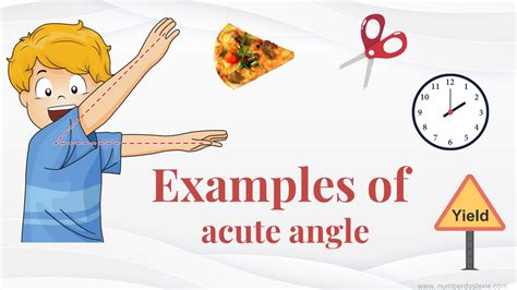 10 Examples Of Acute Angle In Our Daily Lives - Number Dyslexia