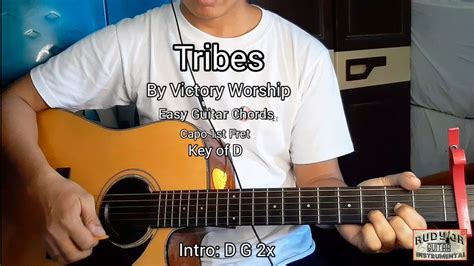 Tribes by Victory Worship | Easy Guitar Chords key of D Tutorial with ...