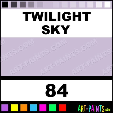 Twilight Sky Flatwall Enamel Paints - 84 - Twilight Sky Paint, Twilight ...