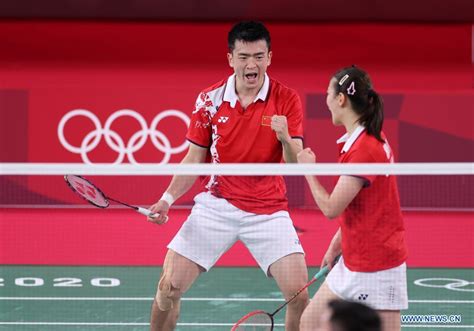 China ensures badminton mixed doubles gold at Tokyo Olympics - Xinhua ...