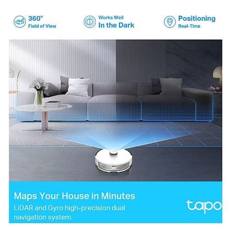 TP-LINK (TAPO RV30) LiDAR Navigation Robot Vacuum & Mop - CNLS Electronics