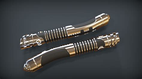 jedi guardian lightsaber blade 3d 3ds