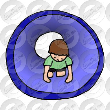 Tunnel Picture for Classroom / Therapy Use - Great Tunnel Clipart