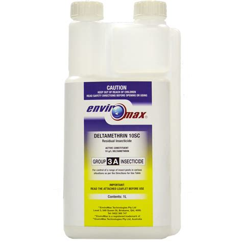 EnviroMax® Deltamethrin 10SC Residual Insecticide - EnviroMax Technologies