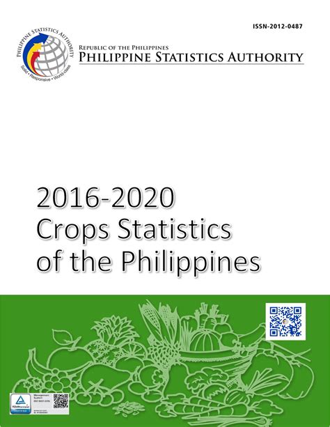 Crops Statistics of the Philippines 2016-2020 - 2016 - 2020 2016- 2020 Crops Statistics of the ...