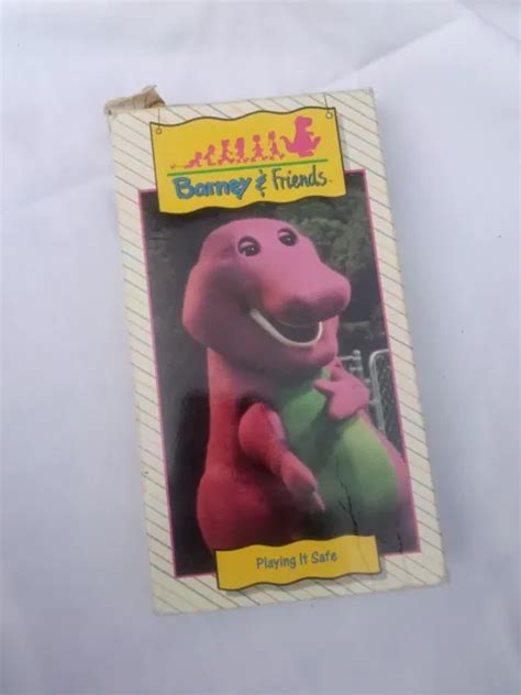 VINTAGE BARNEY AND Friends VHS Cassette Tape 1992 Playing It Safe Time Life £6.61 - PicClick UK