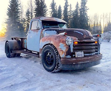 1953 Chevy dually truck w/ 12v Cummins in Alberta | Rat rods truck, Chevy trucks, Custom trucks