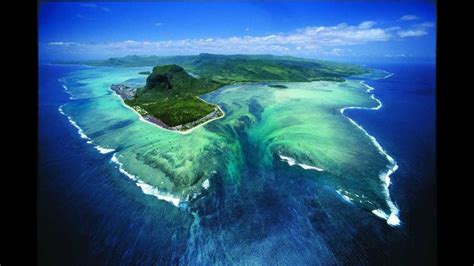 Underwater Waterfall, Mauritius | Helicopter Flight Tour, Images | Holidify