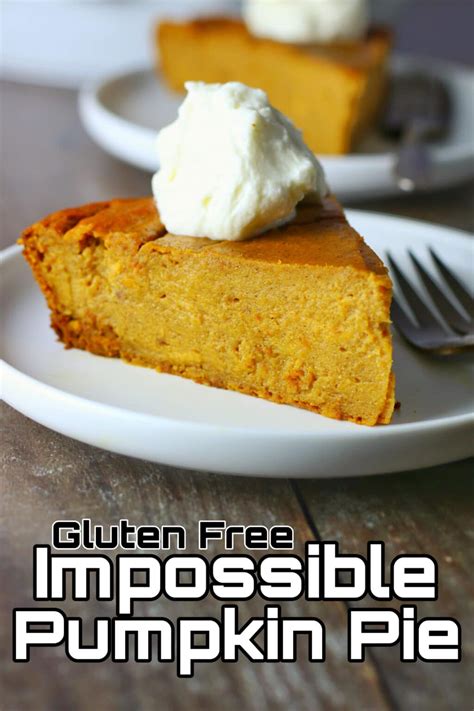 The Best Impossible Pumpkin Pie Recipe with Video | Officially Gluten Free