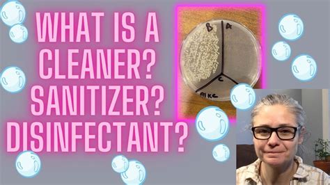 What is a Cleaner vs Sanitizer vs Disinfectant? & How I Test Some ...