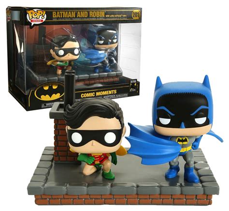 Funko POP! Comic Moments DC Batman And Robin #281 New Look Batman 1964 ...