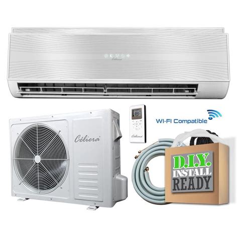 Shop Celiera 18,000-BTU 800-sq ft 230-Volt Wall Air Conditioner with Heater at Lowes.com