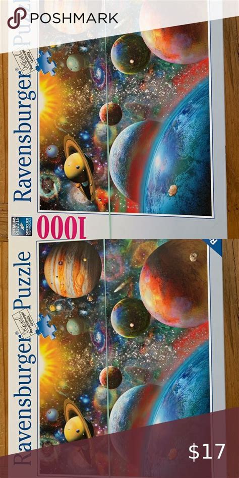 Ravensburger 1000 Piece Solar System Puzzle in 2020 | Ravensburger, Solar system, Solar