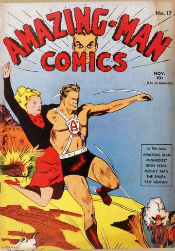 Amazing Man Comics 017 : Centaur Publishing : Free Download, Borrow ...