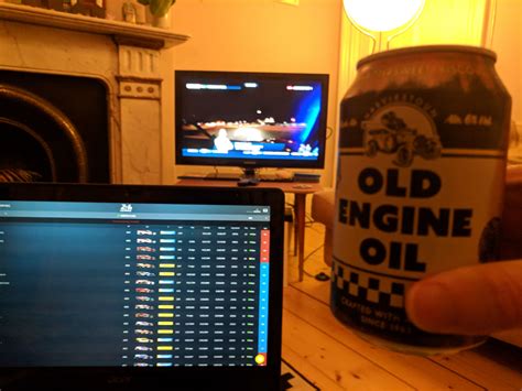 Settling in for a night watching the 24 Hours of Le Mans — Duncan Stephen