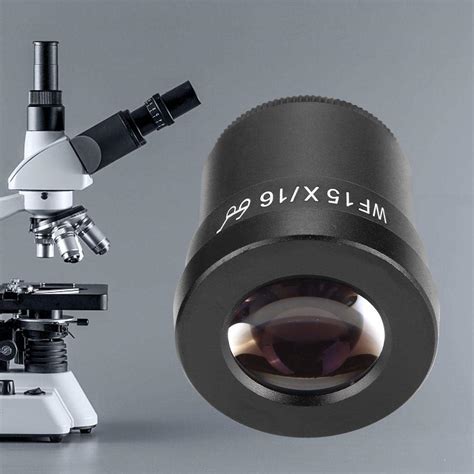 WF15X/16mm Eyepiece for Stereo Microscope Ocular Lens High Eye-Point ...