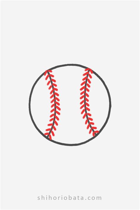 17 Easy Baseball Drawing Ideas