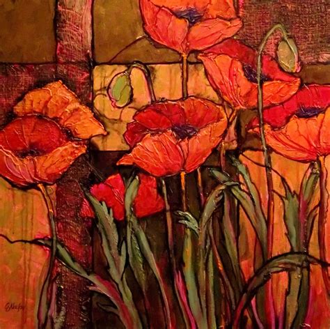 Papaveri by Carol Nelson | Poppy painting, Poppy art, Art painting