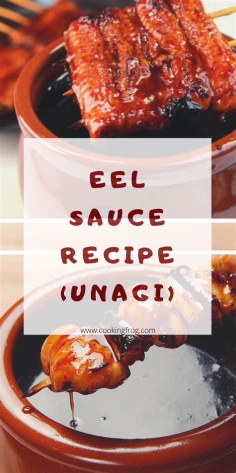 Eel Sauce Recipe (Unagi Sauce) - Cooking Frog