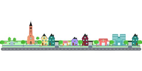Free vector graphic: City, Road, Community, Building - Free Image on Pixabay - 2042634