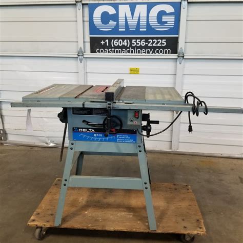 Used Delta 36-390C Table Saw – Coast Machinery Group