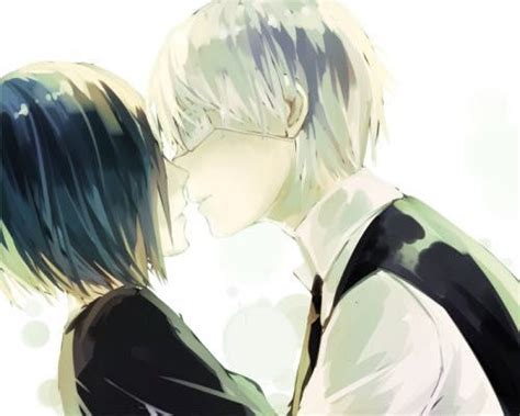 Kaneki x Touka [Touken] One Shots - First Kiss - Wattpad