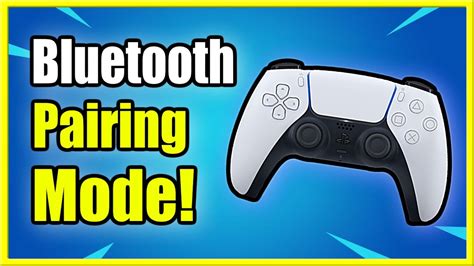 How to PUT PS5 Controller into BLUETOOTH PAIRING MODE & TURN OFF on ...