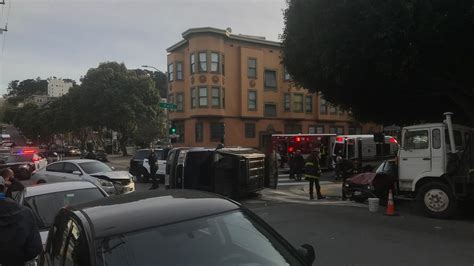 Multi-car crash caused brief traffic backup in San Francisco - ABC7 San Francisco