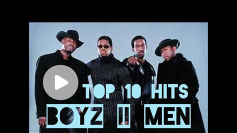 Top 10 Hits "Boyz II Men" - YouTube