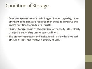 Seed Storage | PPT