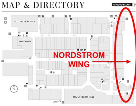 Click image above for an interactive Yorkdale mall map.