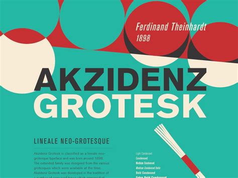 Typography poster series / Akzidenz Grotesk | Typography poster, Poster series, Typography