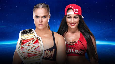 Raw Women’s Champion Ronda Rousey vs. Nikki Bella | WWE