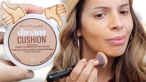 NEW Maybelline Dream Cushion Foundation FULL REVIEW - YouTube