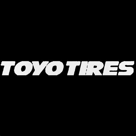 Toyo Tires Vinyl Decal