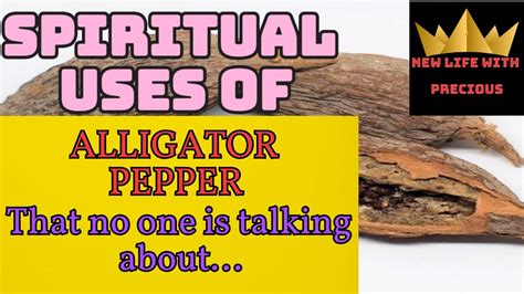 Spiritual Uses of Alligator Pepper (alligator pepper spiritual benefits) - YouTube