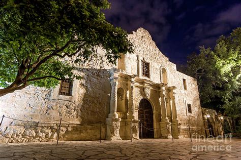 Alamo Night Photograph by Brian Jannsen - Fine Art America