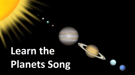 Learn the Planets Song