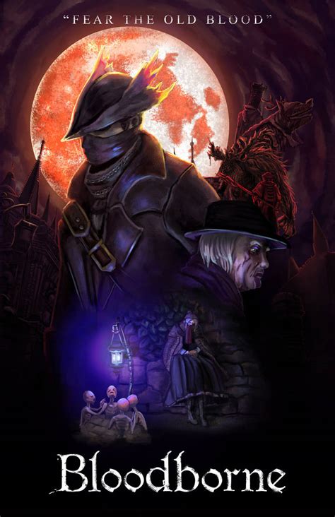 Bloodborne fan poster by BrandonPerezilus on DeviantArt