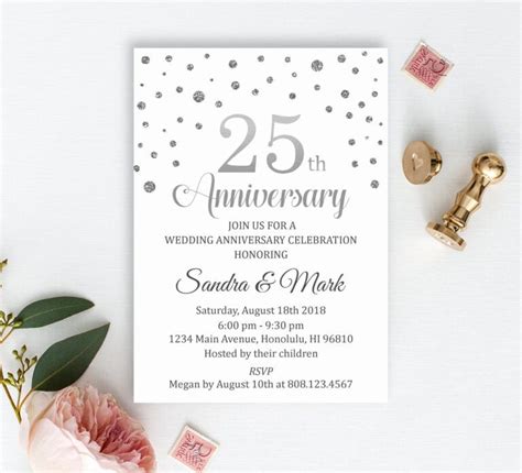 First Wedding Anniversary Invitation Cards 1St Marriage Card Throu ...