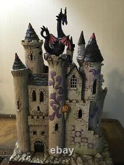 Jim Shore Disney Villains Tower Of Fright. Extremely Rare. Htf